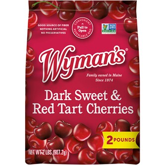 Wyman's Dark Sweet & Red Tart Cherries, Frozen