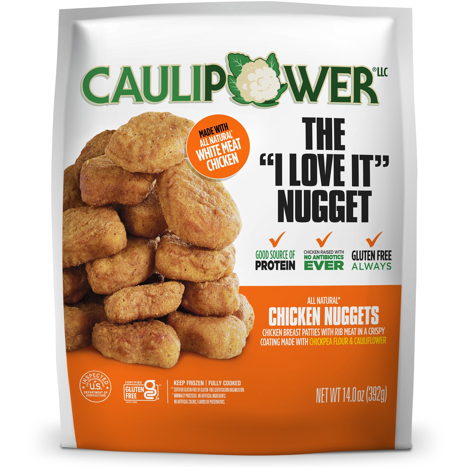 CAULIPOWER All Natural Chicken Nuggets, Frozen