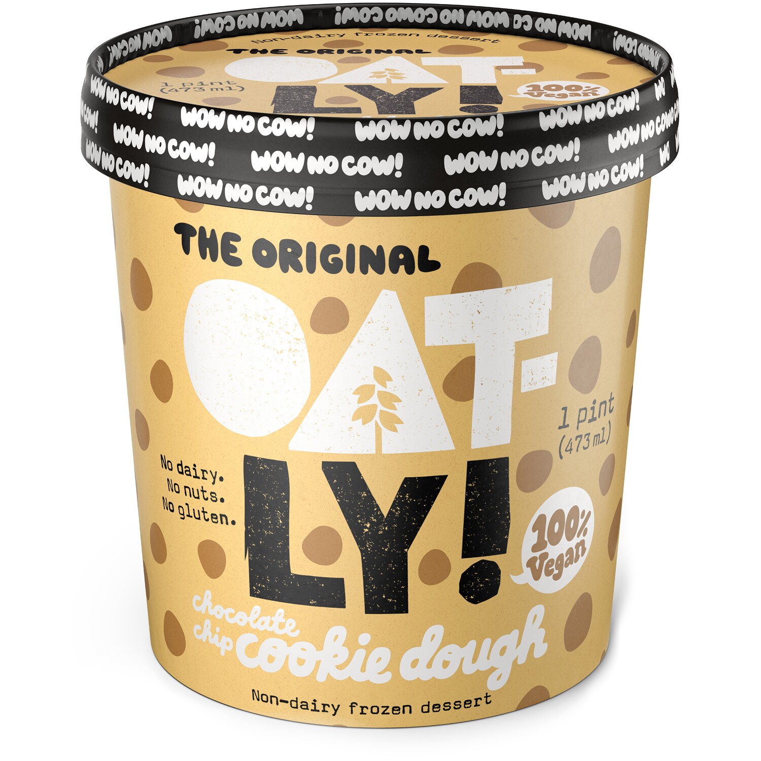 Oatly Non-Dairy Frozen Dessert, Chocolate Chip Cookie Dough