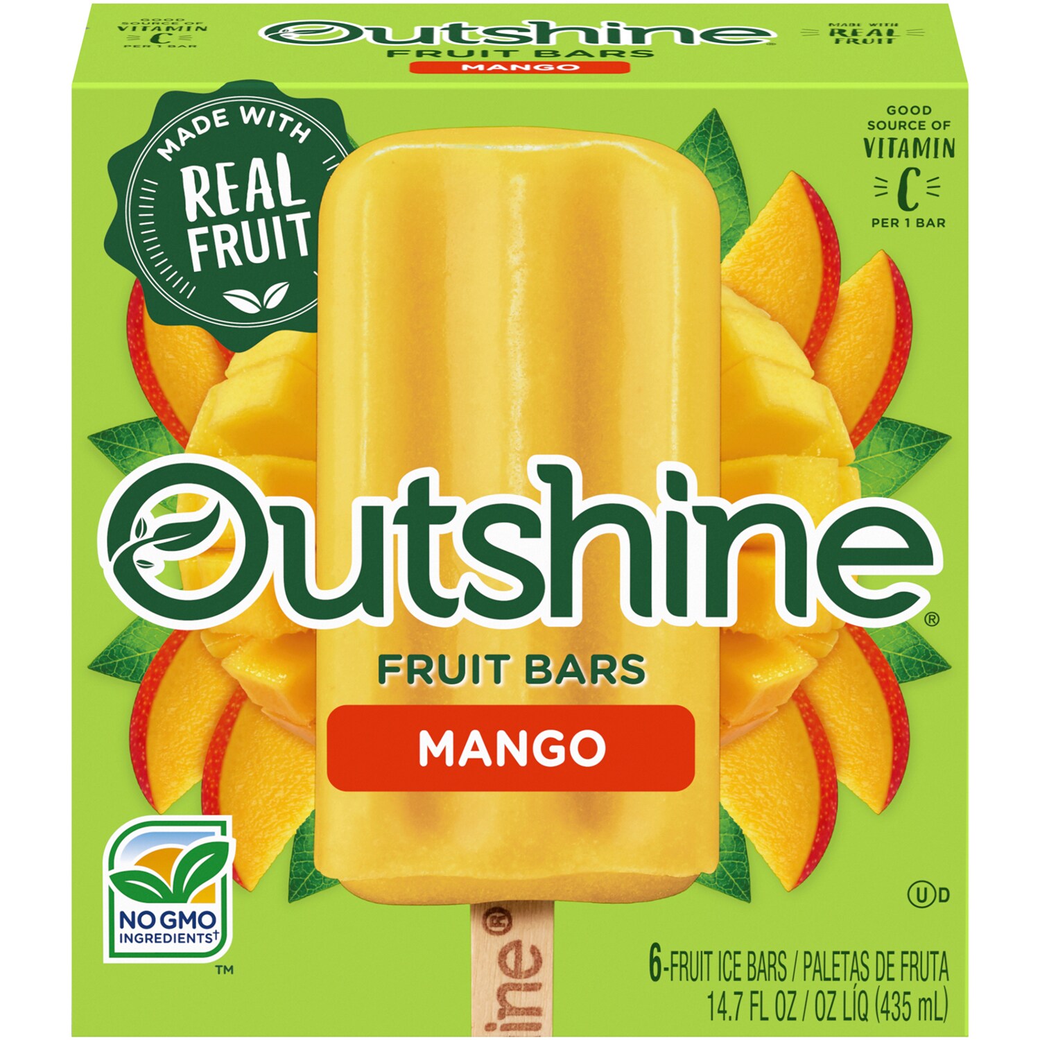 Outshine Fruit Bars, Mango FreshDirect