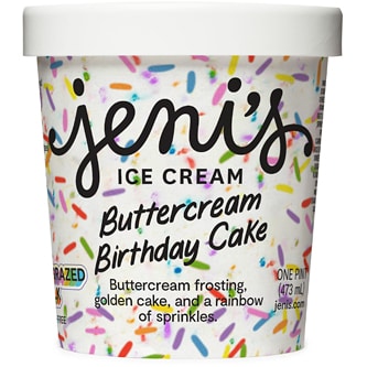 Jeni's Ice Cream, Buttercream Birthday Cake