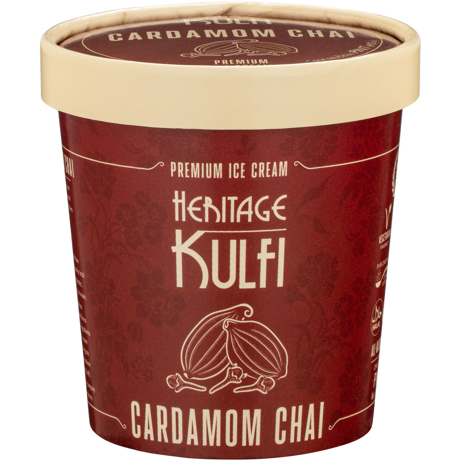 Heritage Kulfi Ice Cream, Cardamom Chai