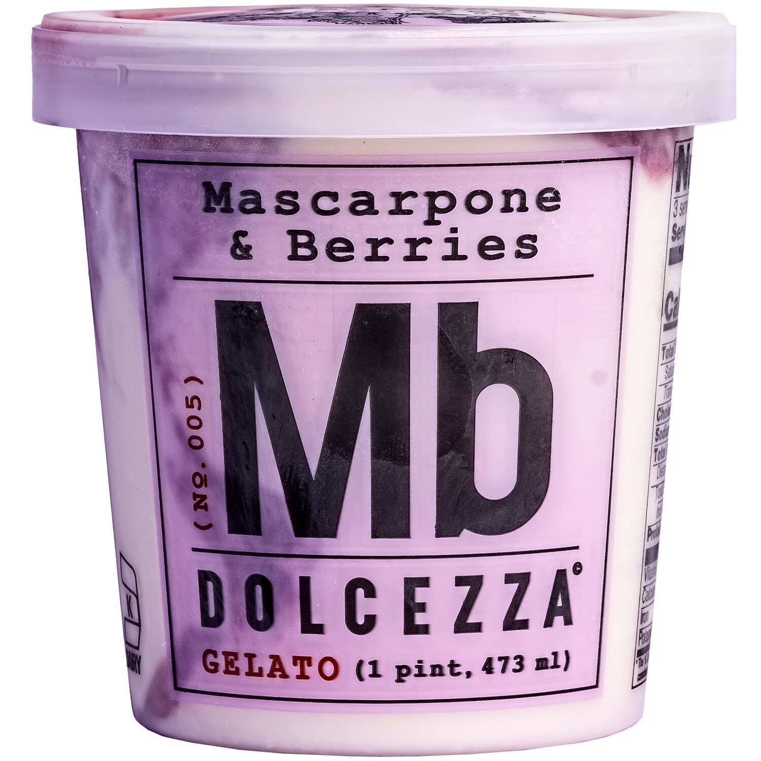 Dolcezza Gelato, Mascarpone & Berries