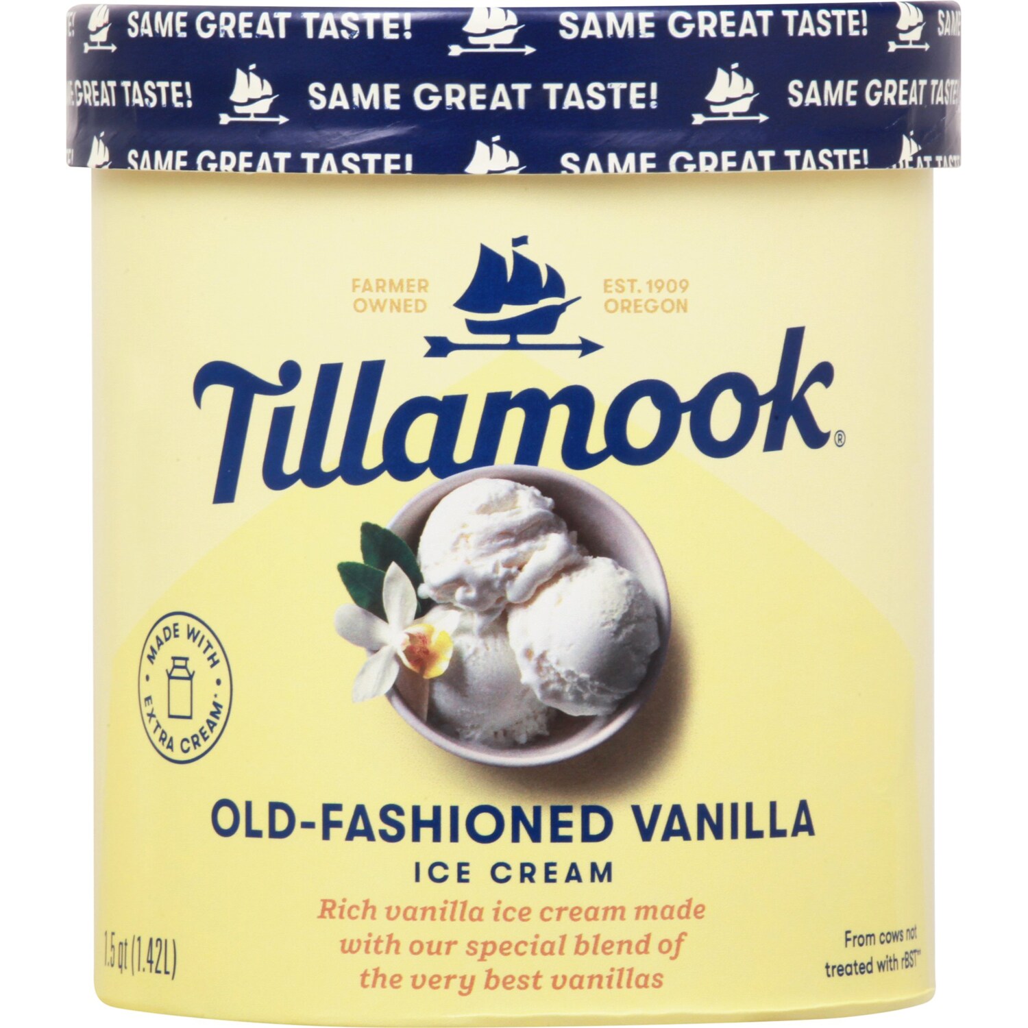 Tillamook Ice Cream, Old-Fashioned Vanilla