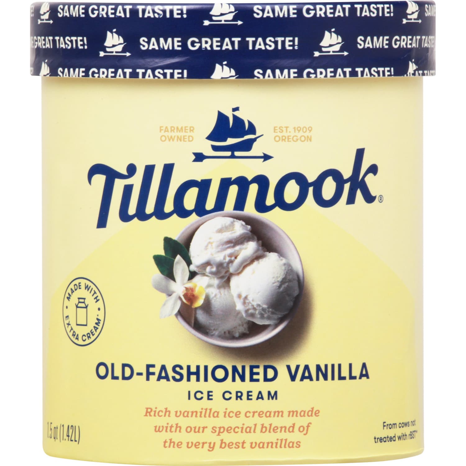 Tillamook Ice Cream, Old-Fashioned Vanilla