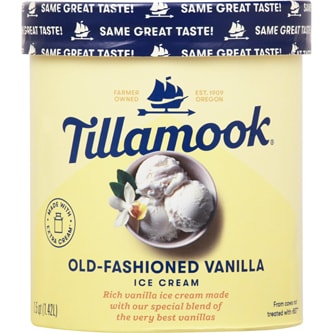 Tillamook Ice Cream, Old-Fashioned Vanilla