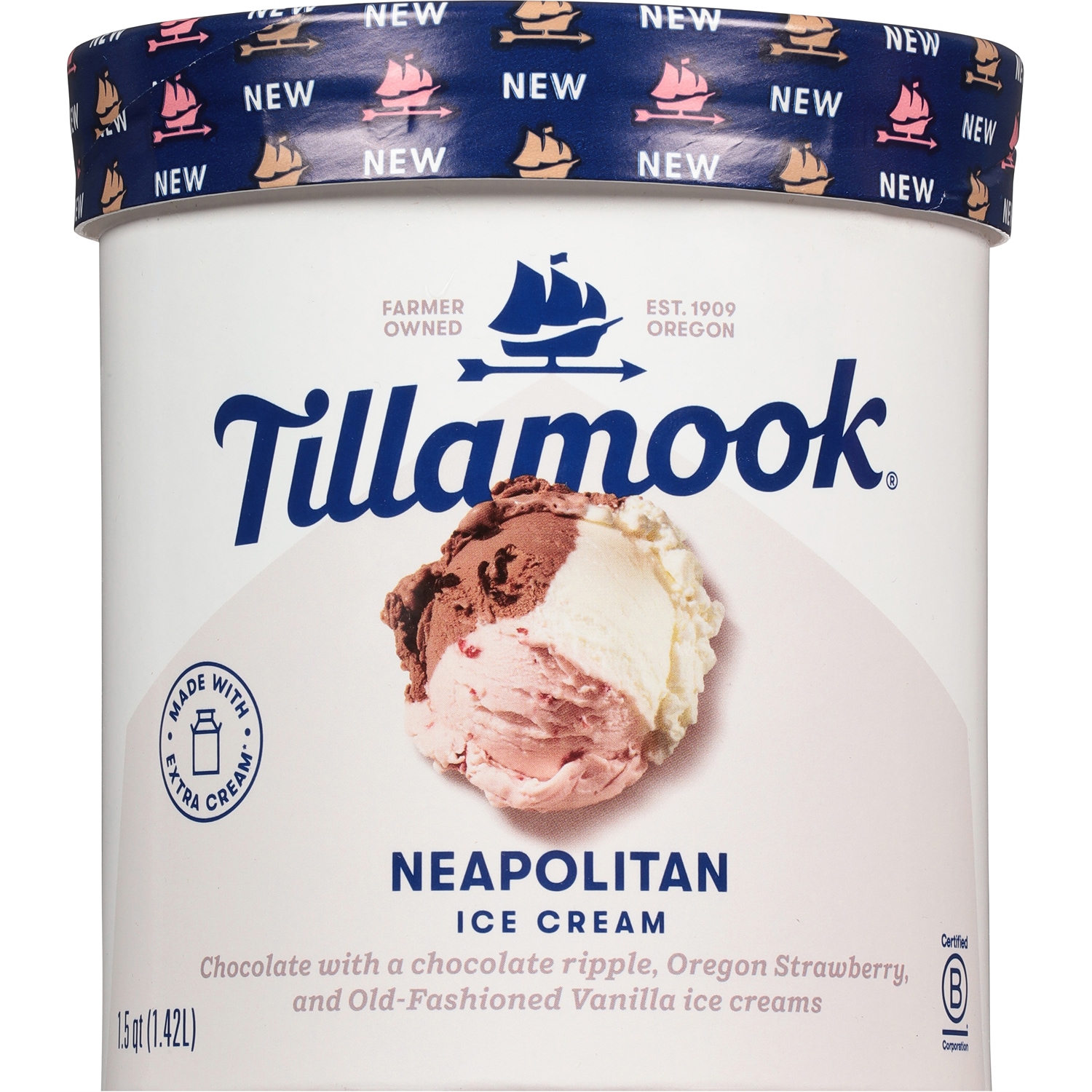 Tillamook Ice Cream, Neapolitan