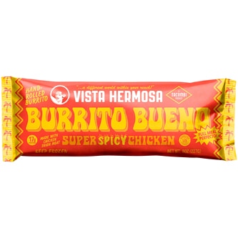 Vista Hermosa Burrito Bueno, Super Spicy Chicken, Frozen