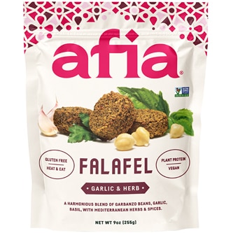 Afia Falafel, Garlic & Herb, Frozen