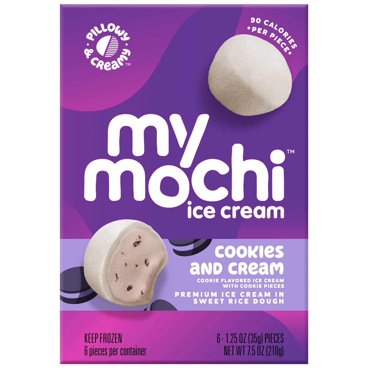 My/Mochi Mochi Ice Cream, Cookies & Cream
