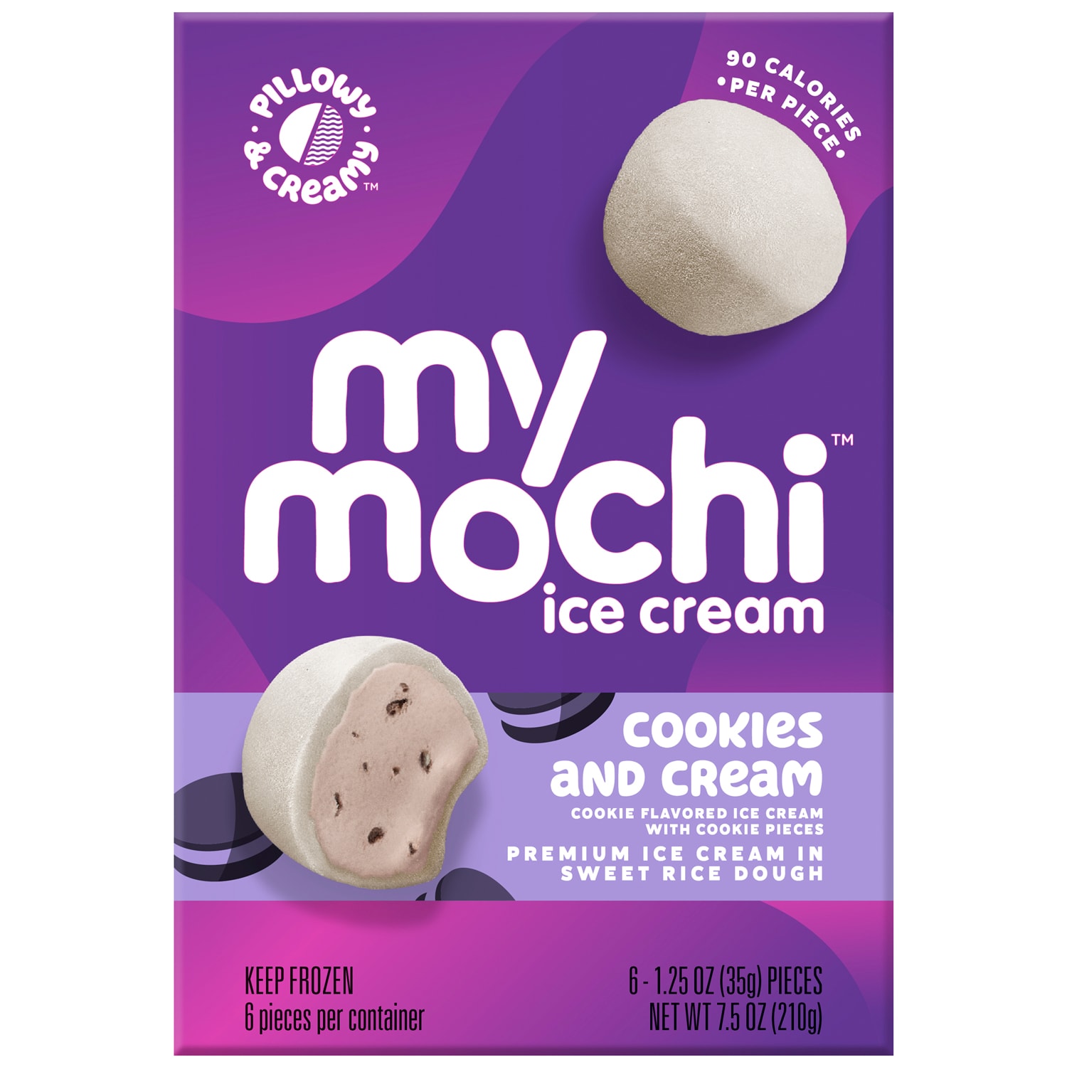 My/Mochi Mochi Ice Cream, Cookies & Cream