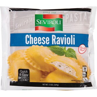 Seviroli Large Round Ravioli with Cheese