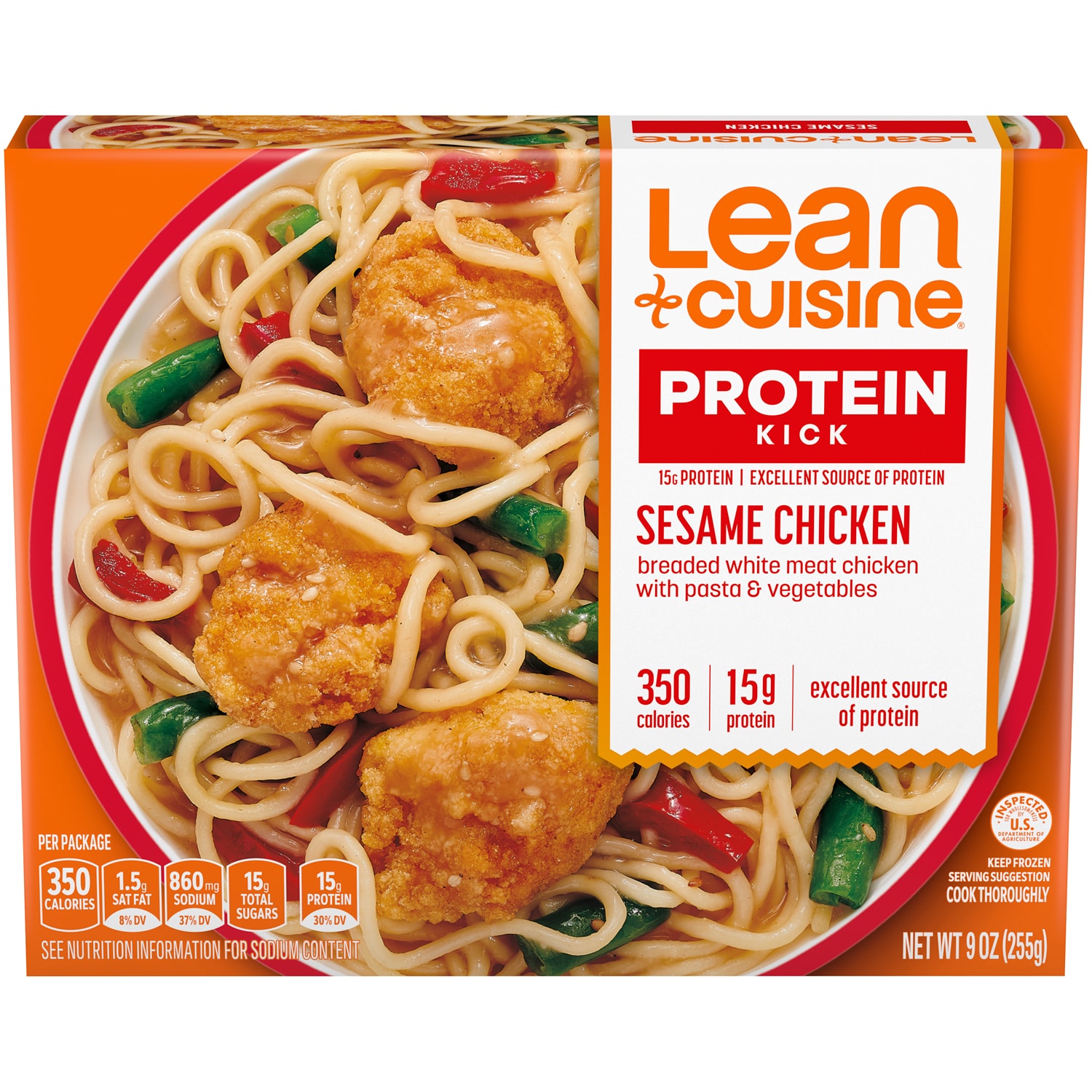 Lean Cuisine Protein Kick, Sesame Chicken