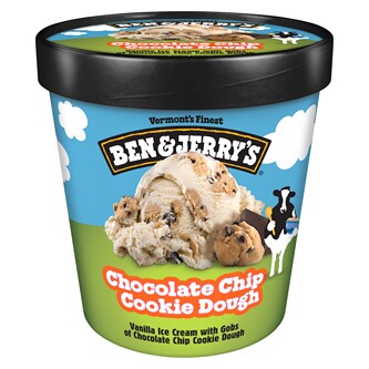 Ben & Jerry's Ice Cream, Chocolate Chip Cookie Dough 