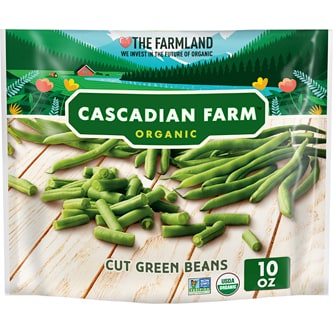 Cascadian Farm Organic Cut Green Beans, Frozen