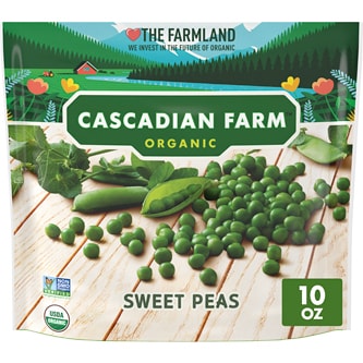 Cascadian Farm Organic Sweet Peas, Frozen