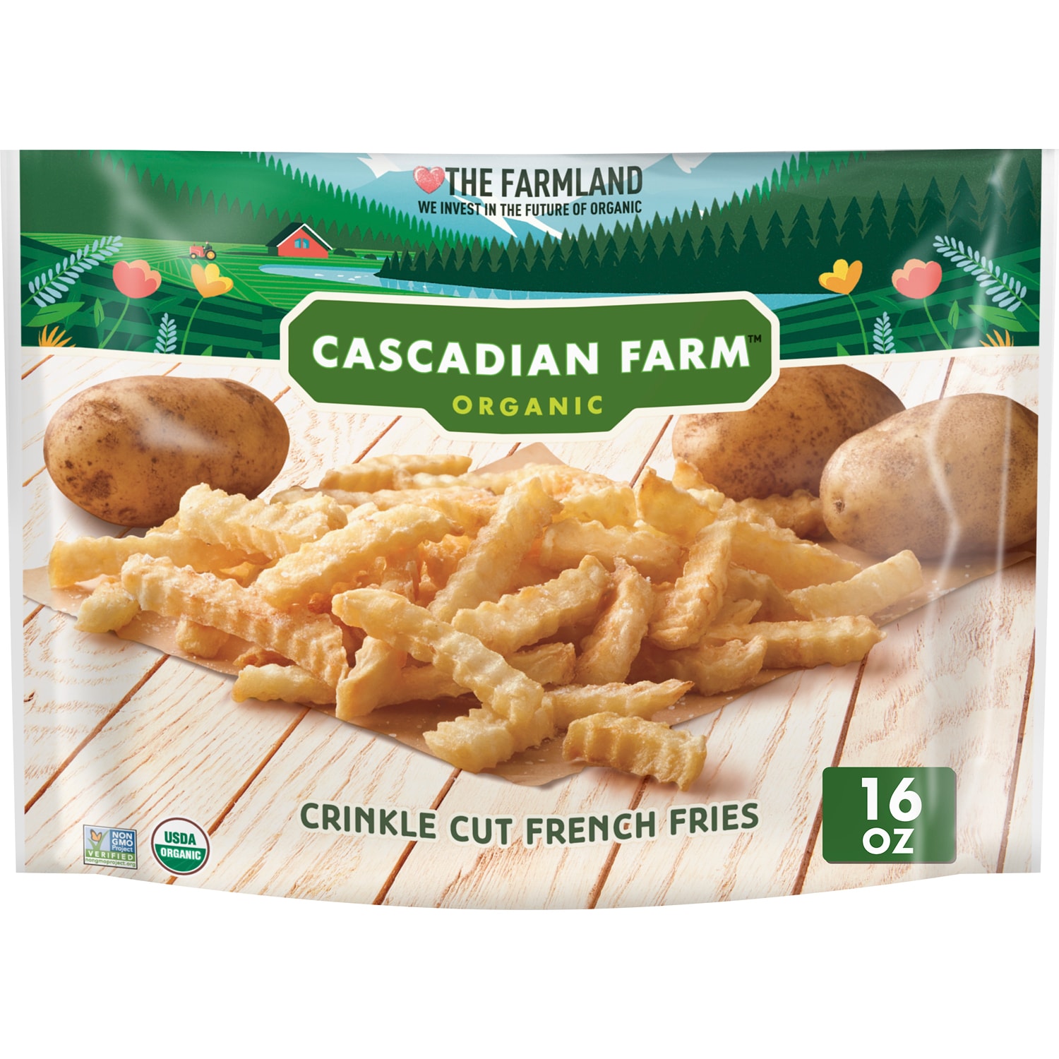 Cascadian Farm Crinkle Cut French Fries