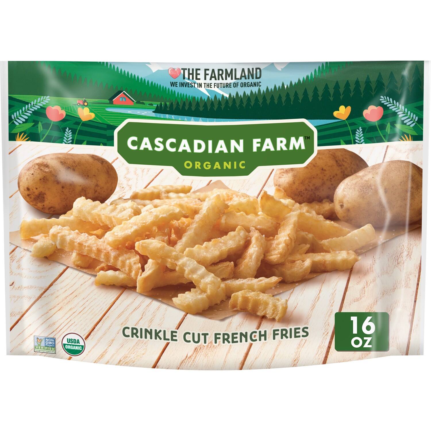 Cascadian Farm Crinkle Cut French Fries