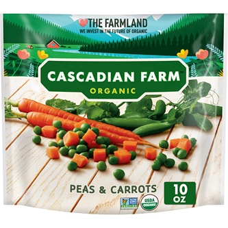 Cascadian Farm Organic Peas & Carrots, Frozen