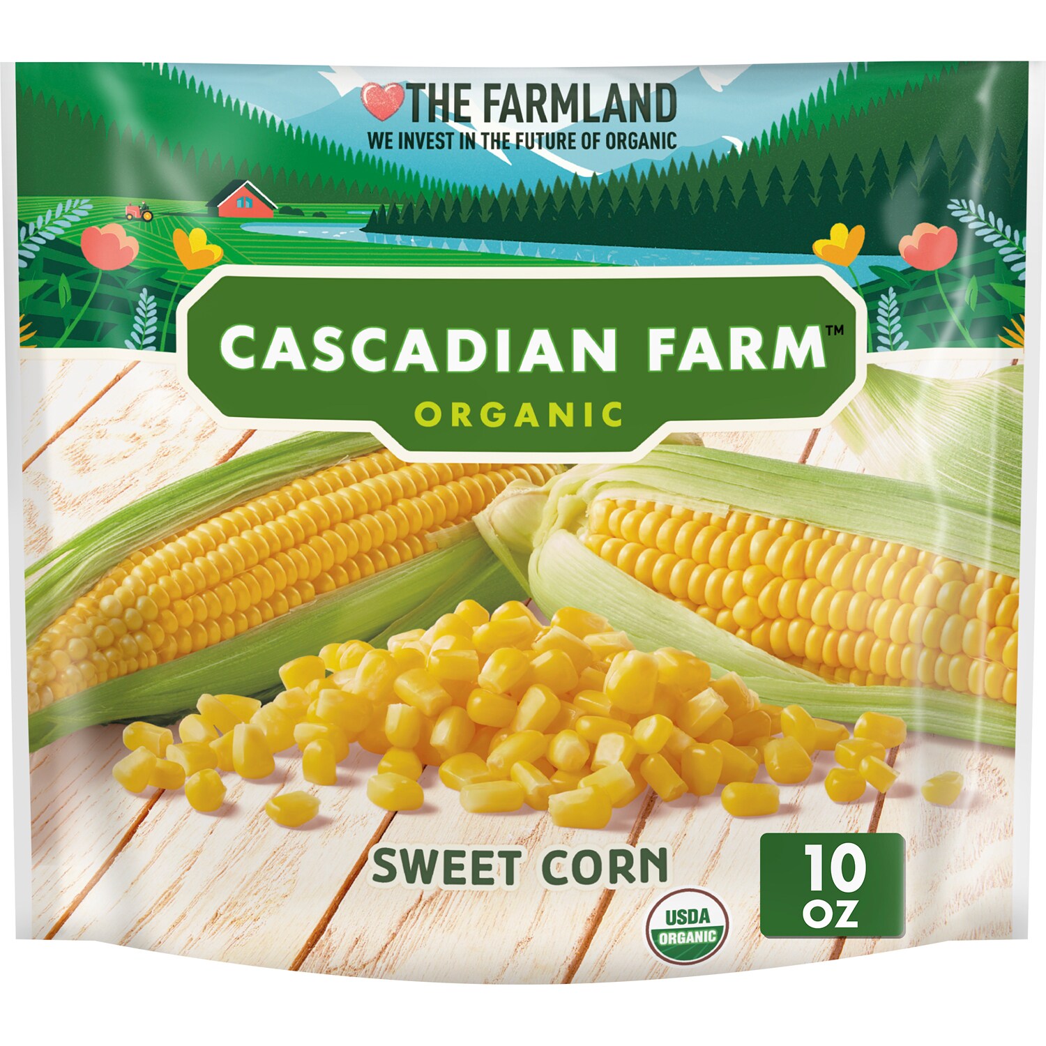 Cascadian Farm Organic Sweet Corn, Frozen