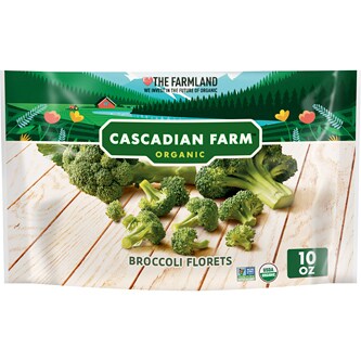 Cascadian Farm Organic Broccoli Florets, Frozen