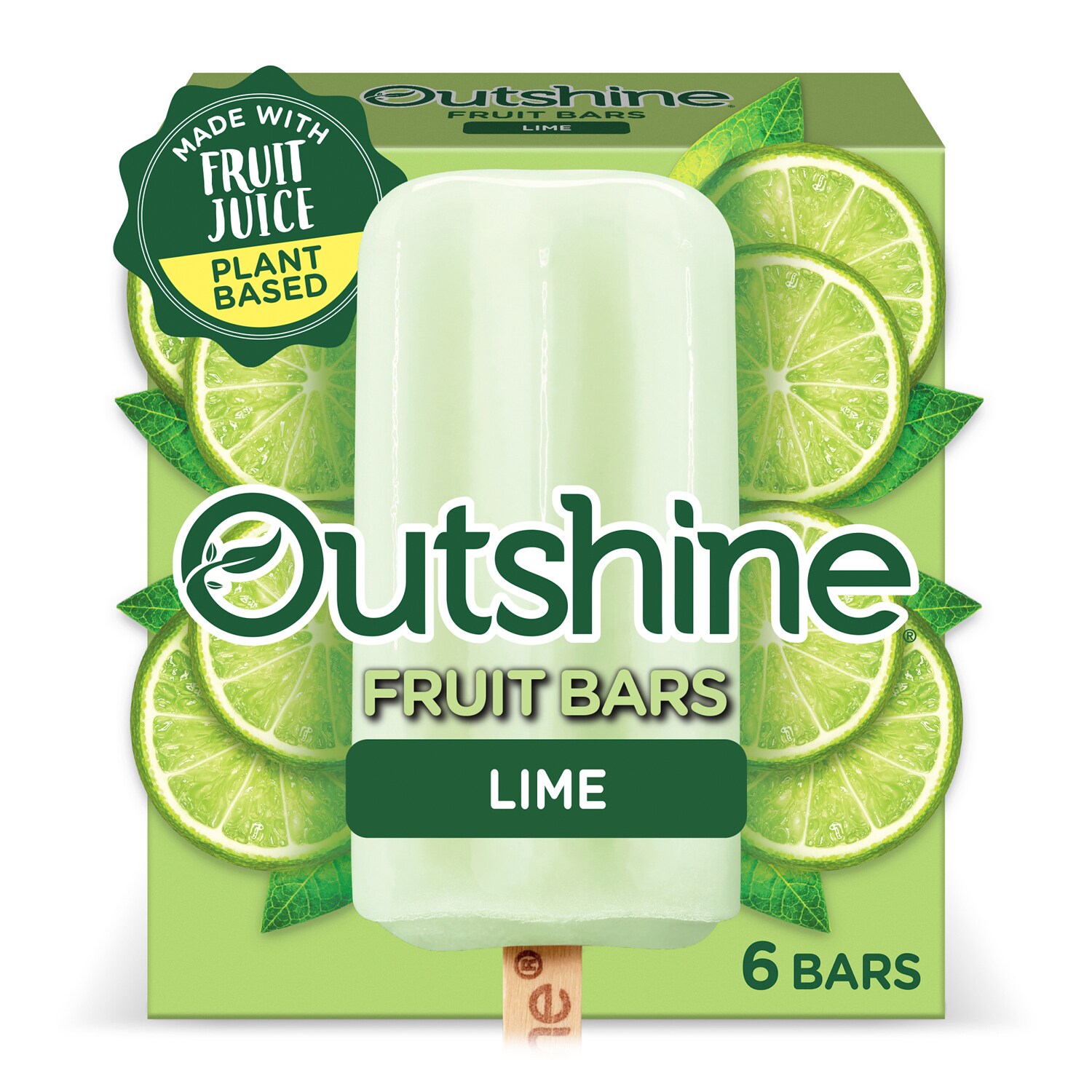 Outshine Fruit Bars, Lime