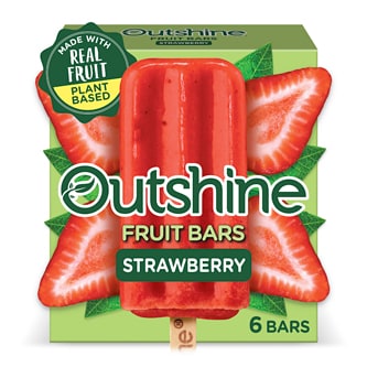 Outshine Fruit Bars, Strawberry 