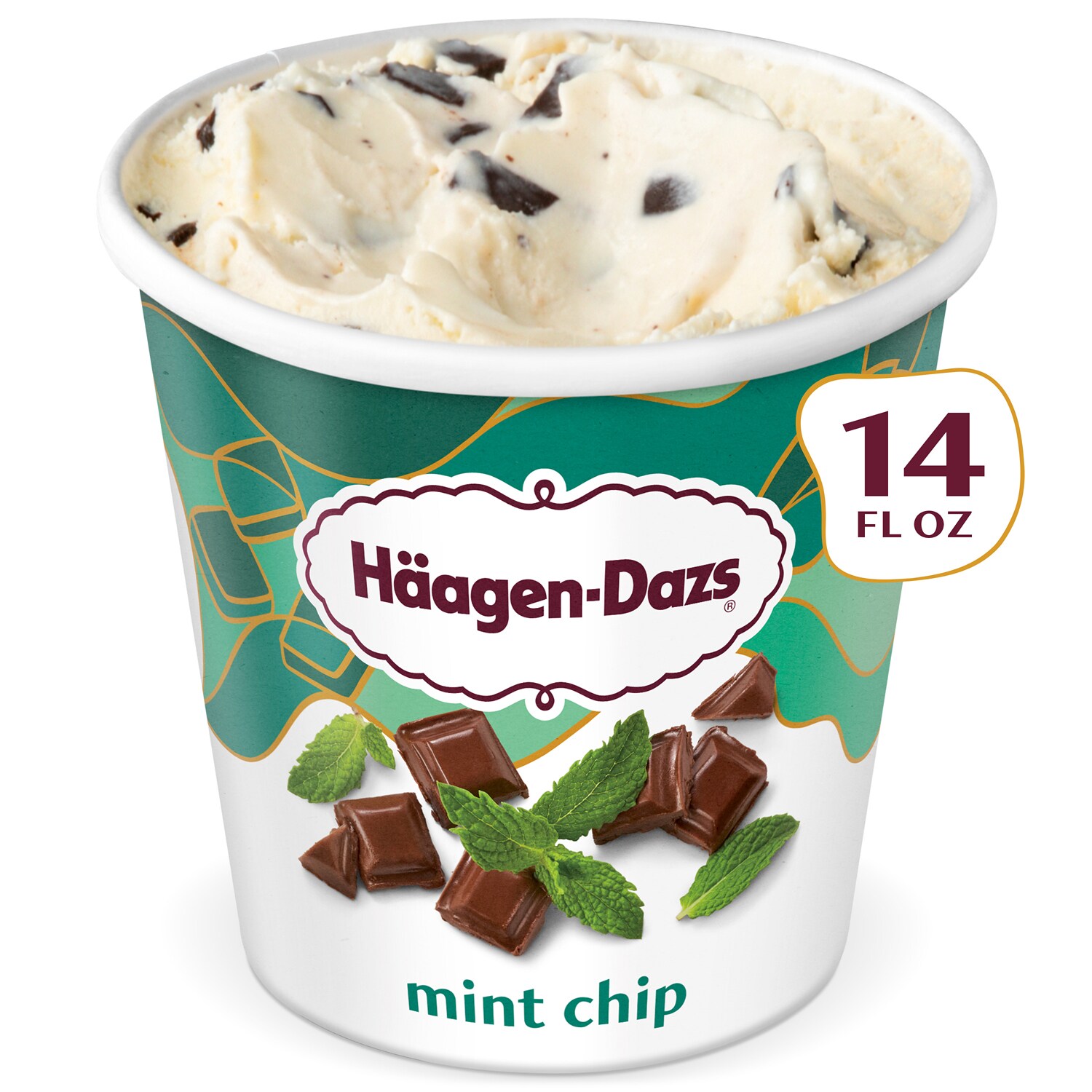 Haagen-Dazs Ice Cream, Mint Chip 