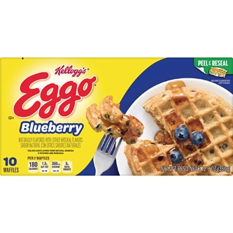 Kellogg's Eggo Waffles, Blueberry