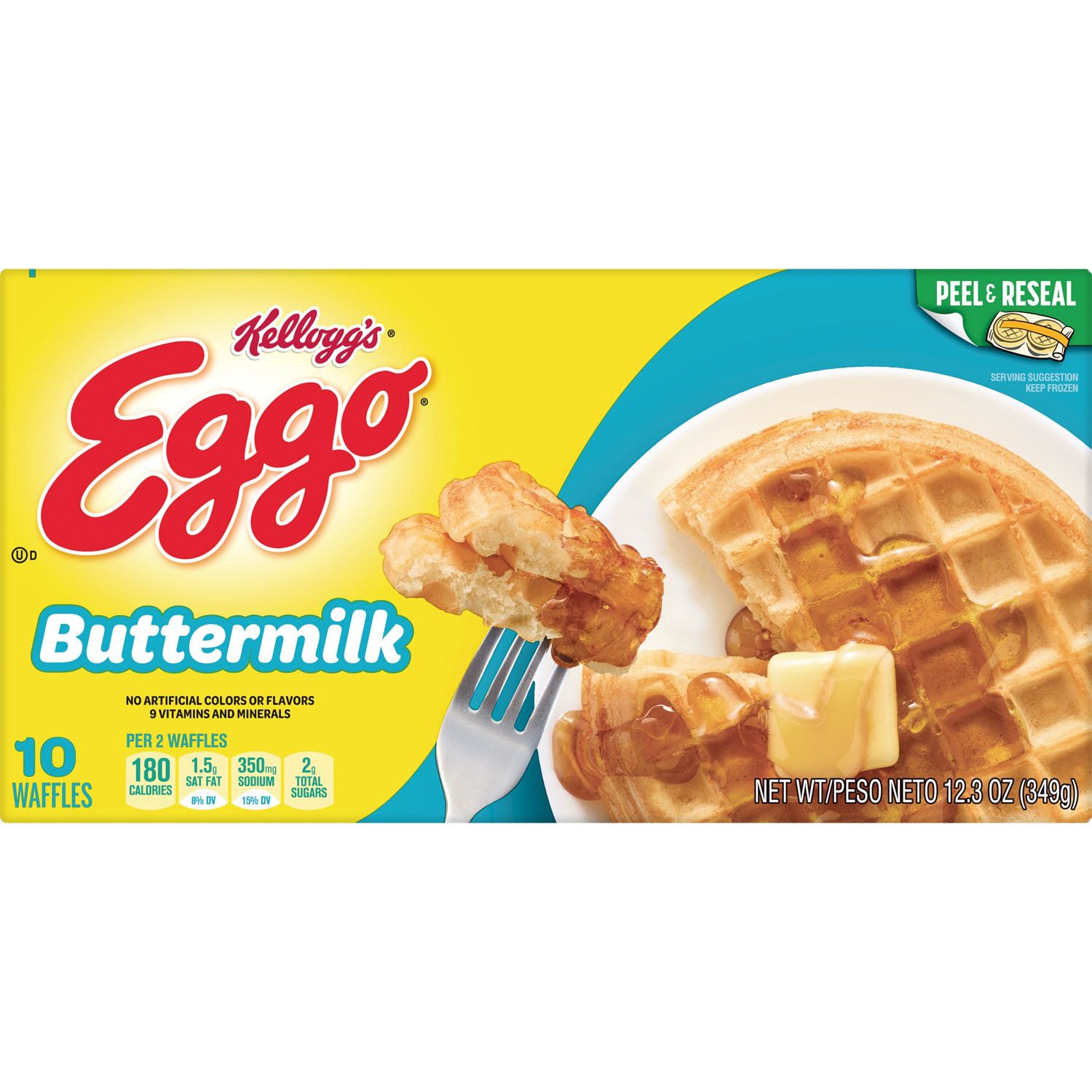 Kellogg's Eggo Waffles, Buttermilk