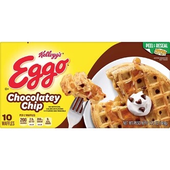 Kellogg's Eggo Waffles, Chocolatey Chip