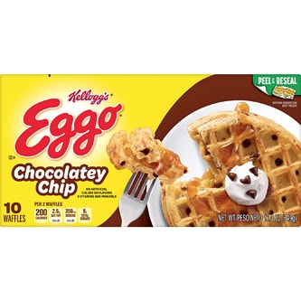 Kellogg's Eggo Waffles, Chocolatey Chip