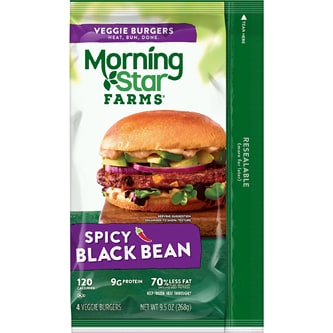 Morningstar Farms Spicy Black Bean Burger