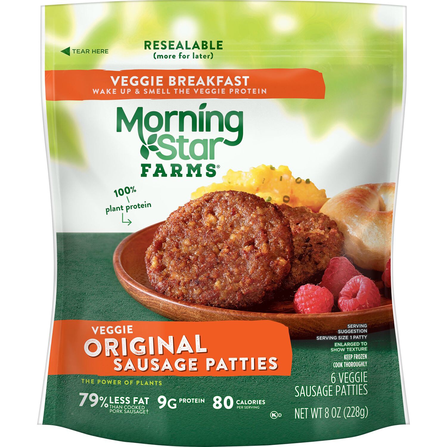 Morningstar Farms Veggie Breakfast Sausage Patties