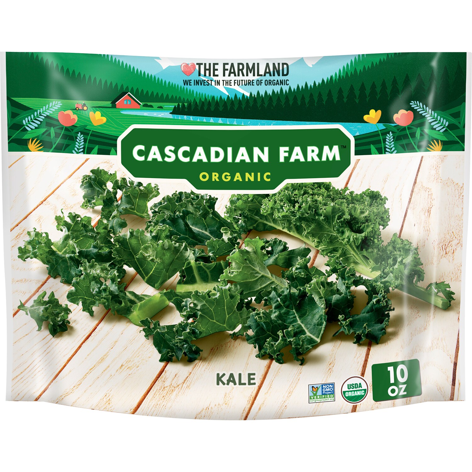Cascadian Farm Organic Kale, Frozen