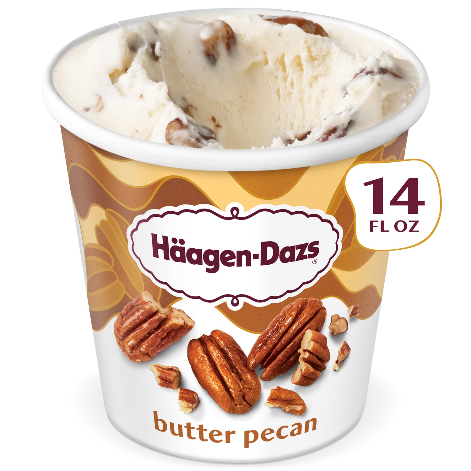 Haagen-Dazs Ice Cream, Butter Pecan
