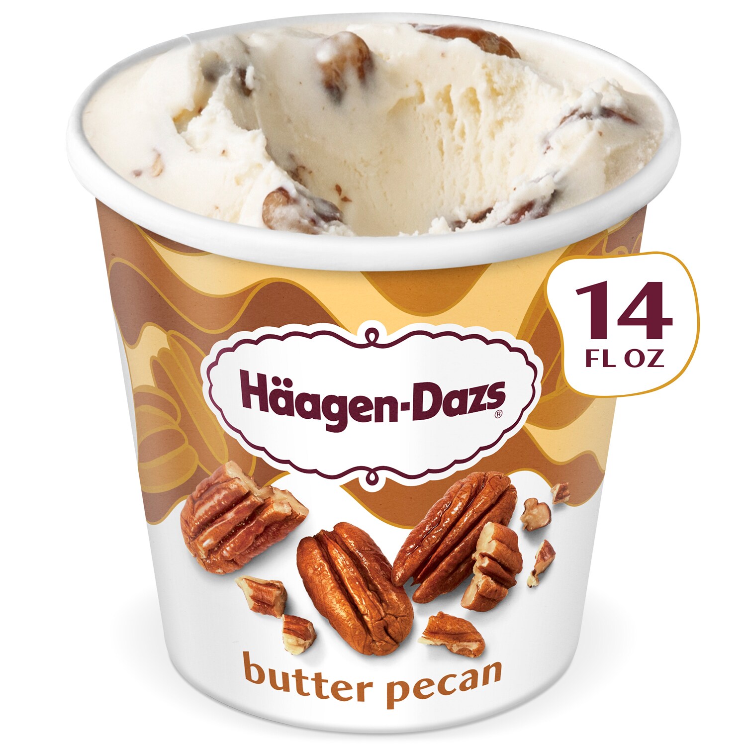 Haagen-Dazs Ice Cream, Butter Pecan