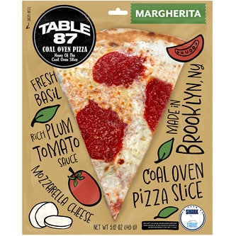 Table 87 Coal Oven Pizza Slice, Margherita, Frozen