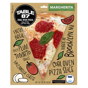 Table 87 Coal Oven Pizza Slice, Margherita, Frozen