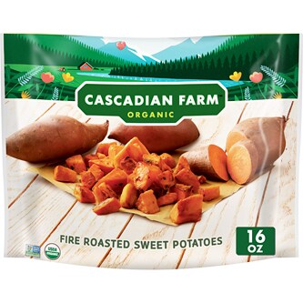 Cascadian Farm Organic Fire Roasted Sweet Potatoes, Frozen