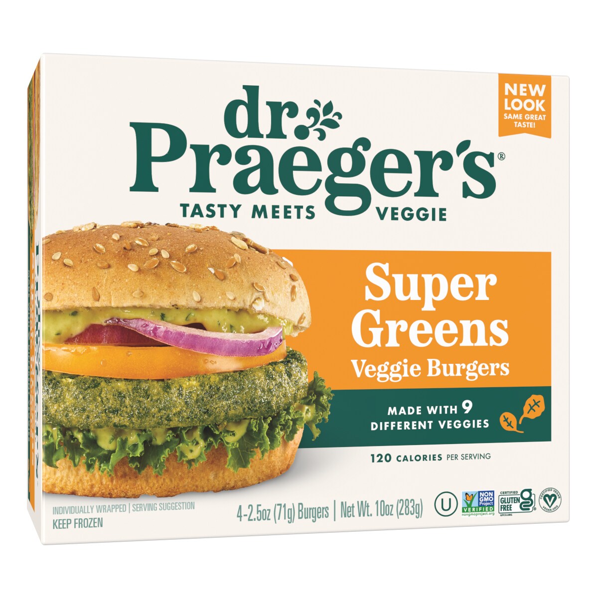 Dr. Praeger's Super Greens Veggie Burgers