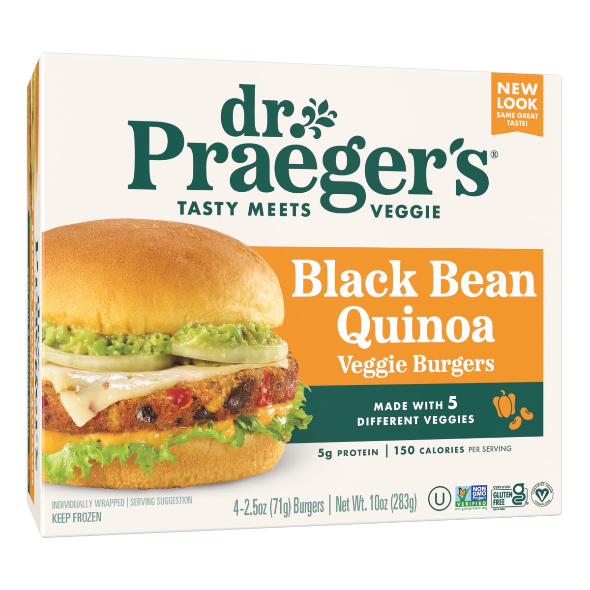 Dr. Praeger's Black Bean Quinoa Veggie Burgers