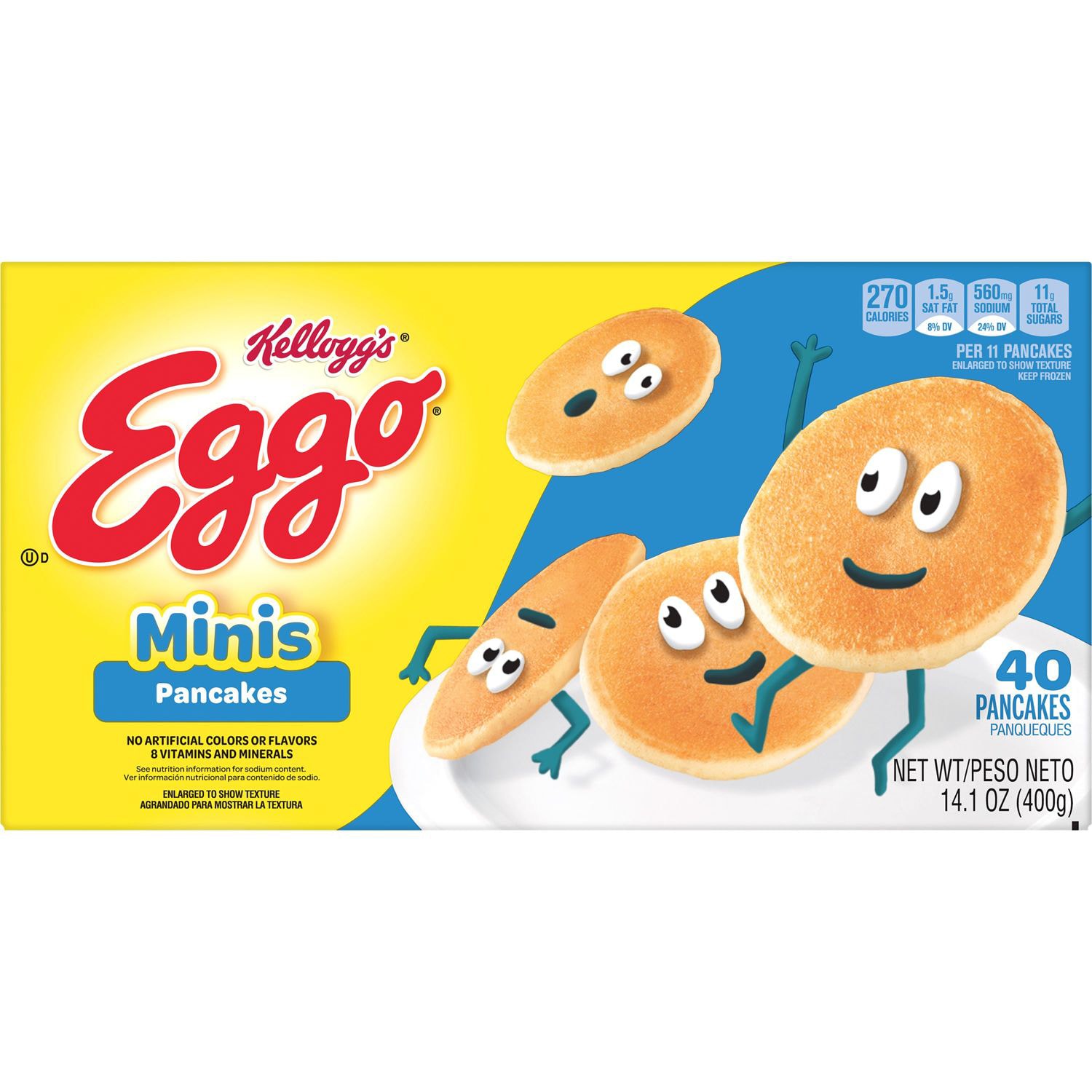 Kellogg's Eggo Pancakes, Minis