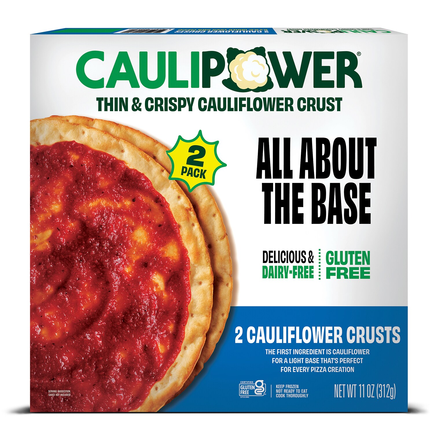 CAULIPOWER Cauliflower Pizza Crusts