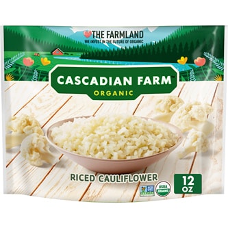Cascadian Farm Organic Riced Cauliflower, Frozen