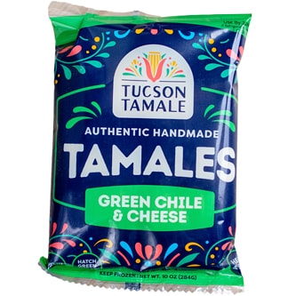 Tucson Tamale Green Chile & Cheese Tamales