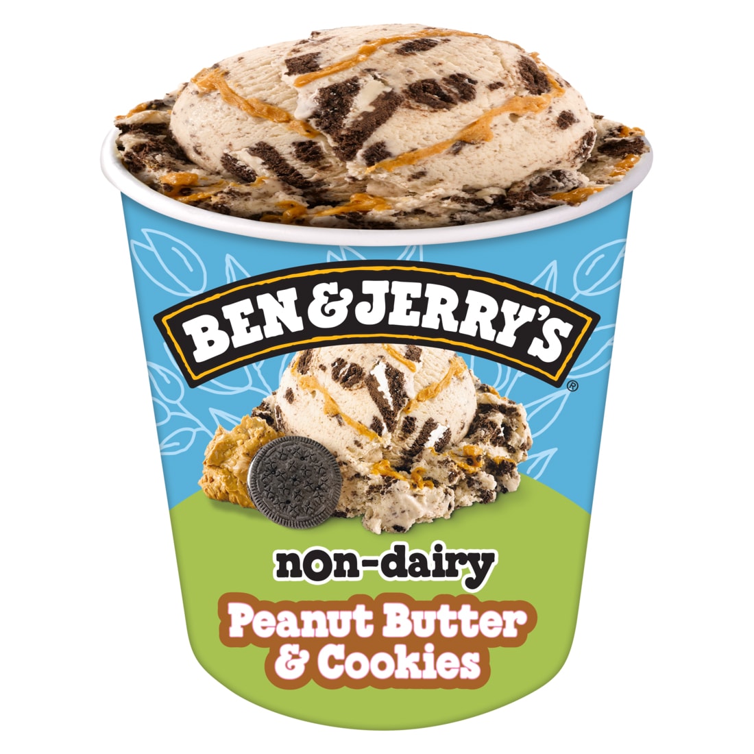Ben & Jerry's Non-Dairy Frozen Dessert, P.B. & Cookies