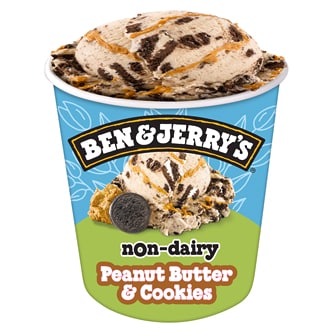 Ben & Jerry's Non-Dairy Frozen Dessert, P.B. & Cookies
