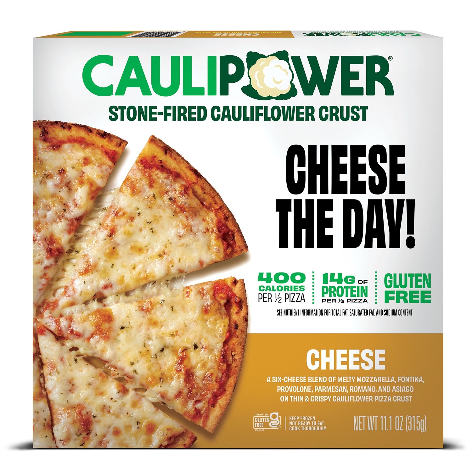CAULIPOWER Cauliflower Crust Pizza, Cheese Lovers