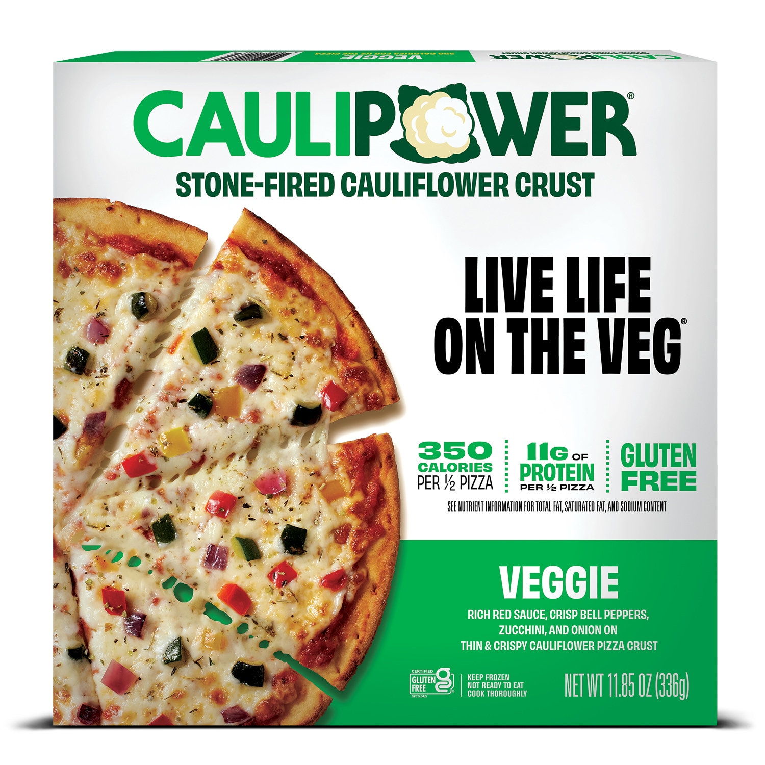 CAULIPOWER Cauliflower Crust Pizza, Veggie
